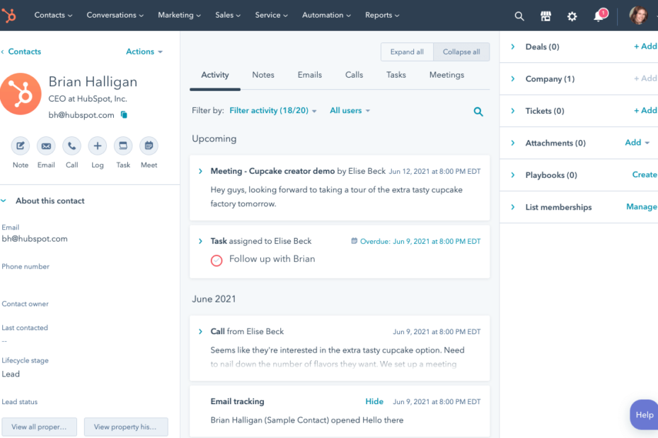 Hubspot CRM